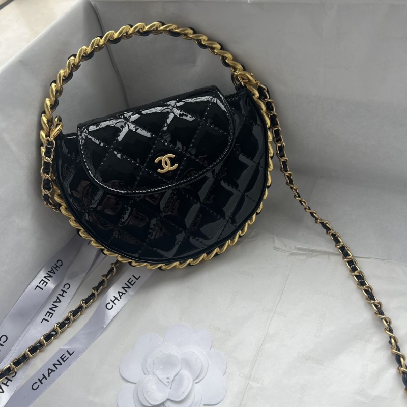 Ch**el top handle bags